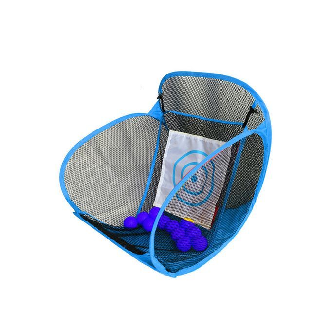 Golf Practice Net Yard Lawn Hitting Net Foldable Chiping Net Blue
