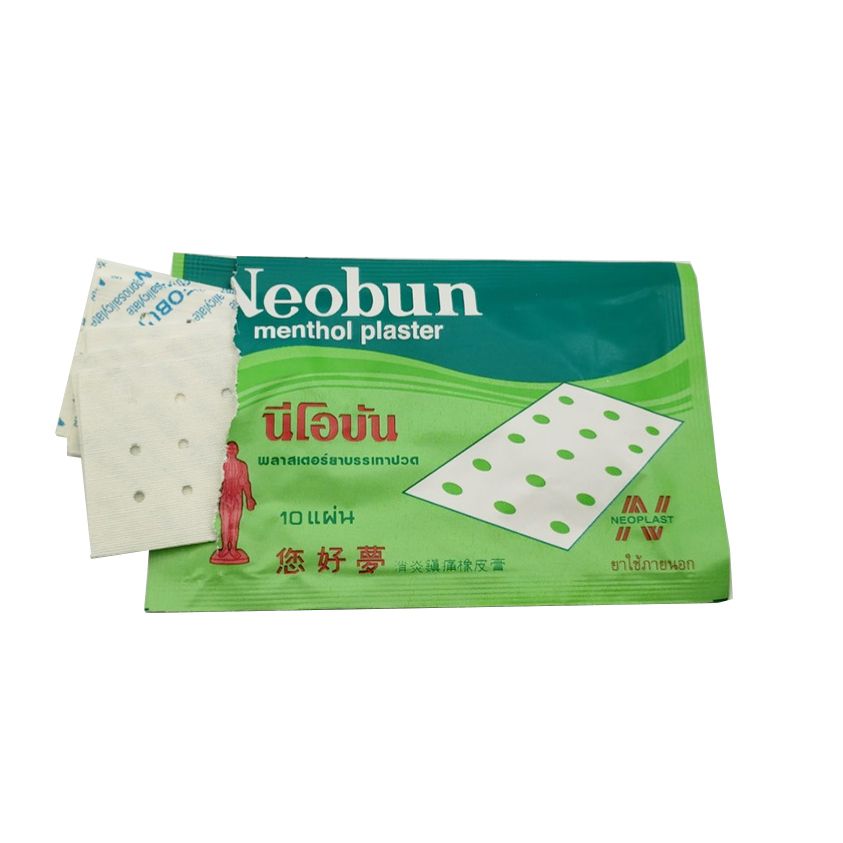 Thailand 20pcs Muscle Relief Paster Patch Rheumatism Anti-inflammatory Analgesic Treatment Neobun Pain Aches