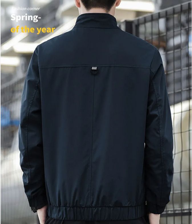 Mens Casual Jacket Outdoor Windbreaker Lightweight Coats