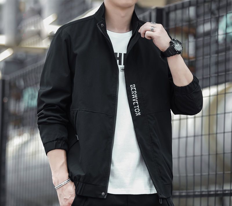 Mens Casual Jacket Outdoor Windbreaker Lightweight Coats