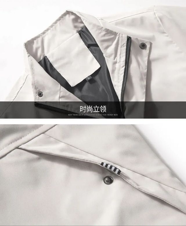 Mens Casual Jacket Outdoor Windbreaker Lightweight Coats