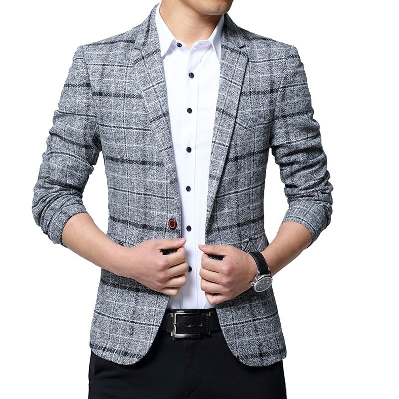 Blazers Men Jackets Arrival Male Blazers Plus Size 5XL Slim Fit Coat Mens Blazer Jacket Men