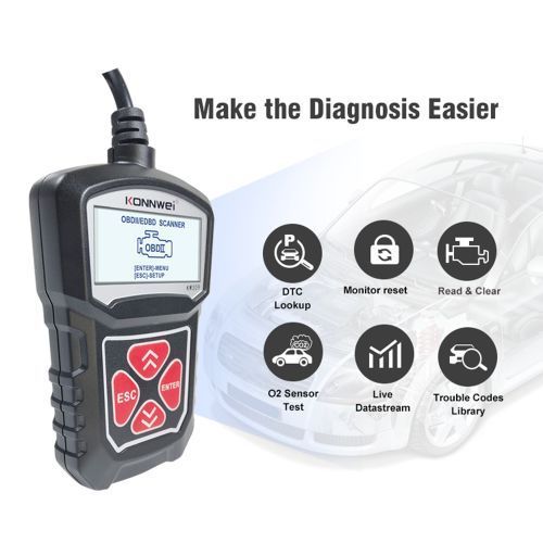 OBD2 OBDII CAR DIAGNOSTIC SCANNER KW309 CAR FAULT DETECTOR