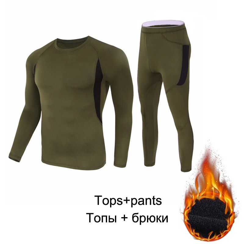 Men's Thermal Underwear Suit Men's Long Sleeve Underwear