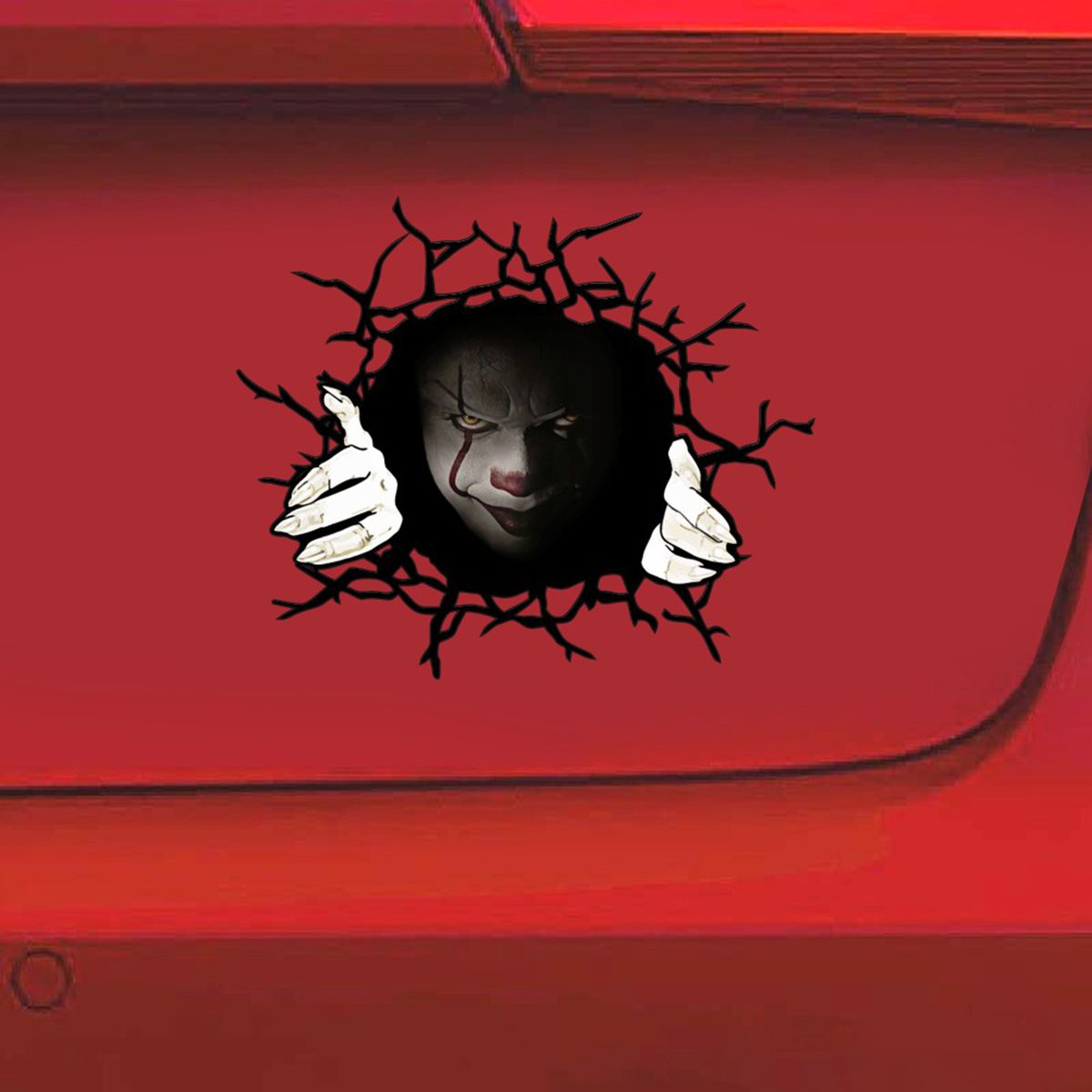 Happy Halloween Car Door Car Window Sticker Stickers Horror