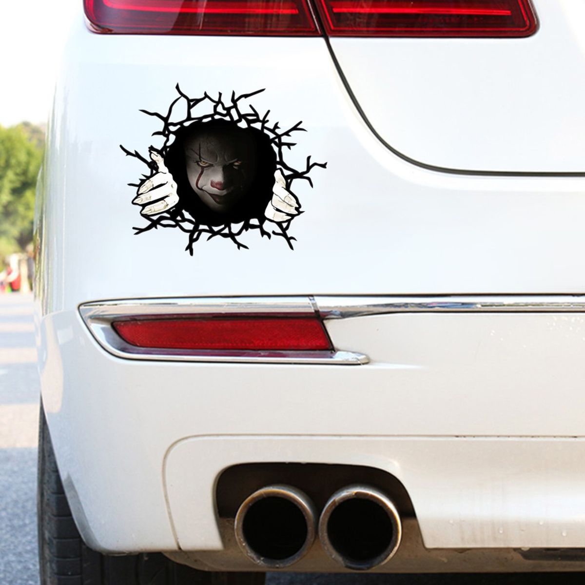Happy Halloween Car Door Car Window Sticker Stickers Horror