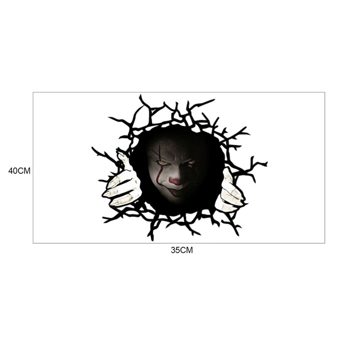 Happy Halloween Car Door Car Window Sticker Stickers Horror