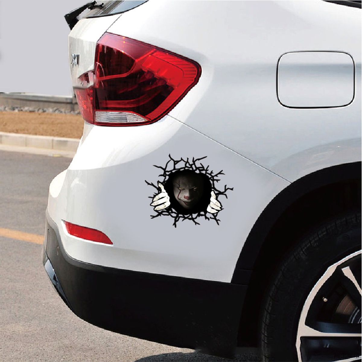 Happy Halloween Car Door Car Window Sticker Stickers Horror