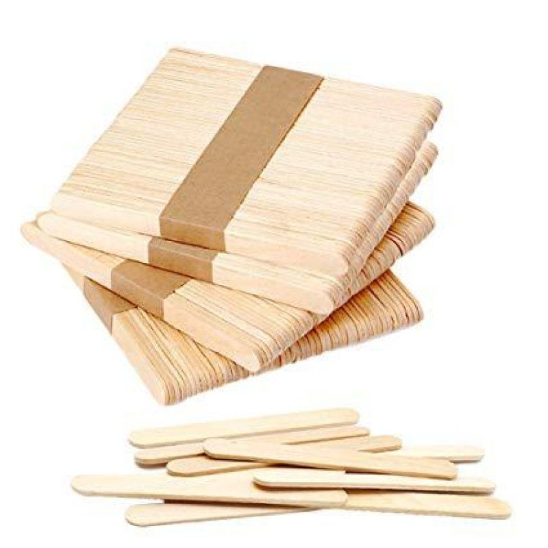 50pcs X 4 In A Pack Ice Cream Wooden Stick