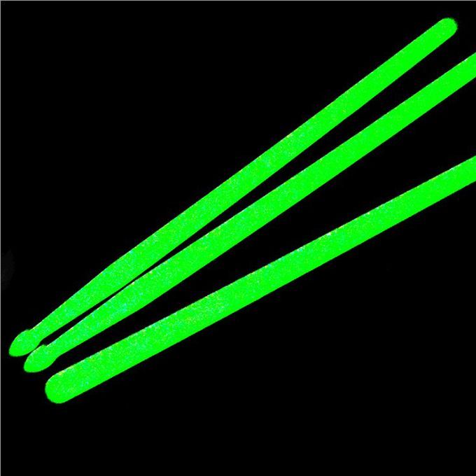 2pcs Jazz Drum Sticks Mallets Glow In The Dark Percussion Instrument