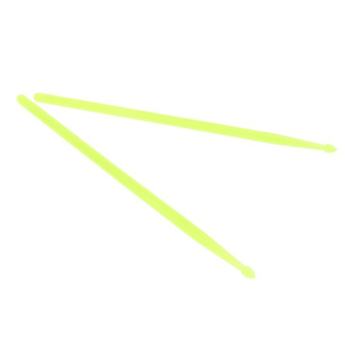 2pcs Jazz Drum Sticks Mallets Glow In The Dark Percussion Instrument