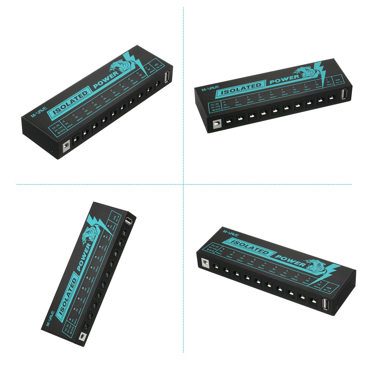 M-VAVE Guitar Pedal  Guitar Effector  Supply 10 Isolated
