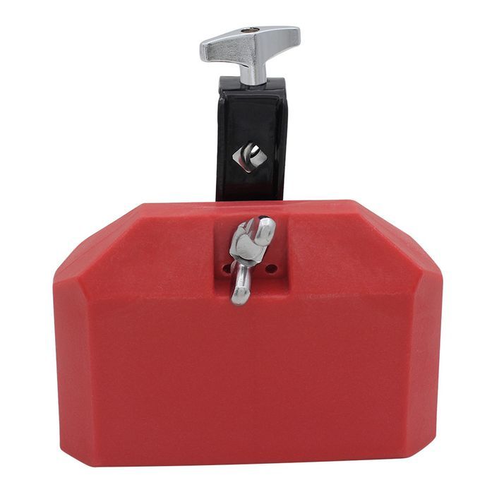 Low Pitched Plastic Cowbell W/ Mallet For Cow Bell Bracket Red High