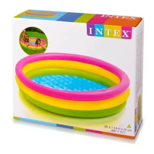 Intex Inflatable Swimming Pool - 1.14m X 25cm
