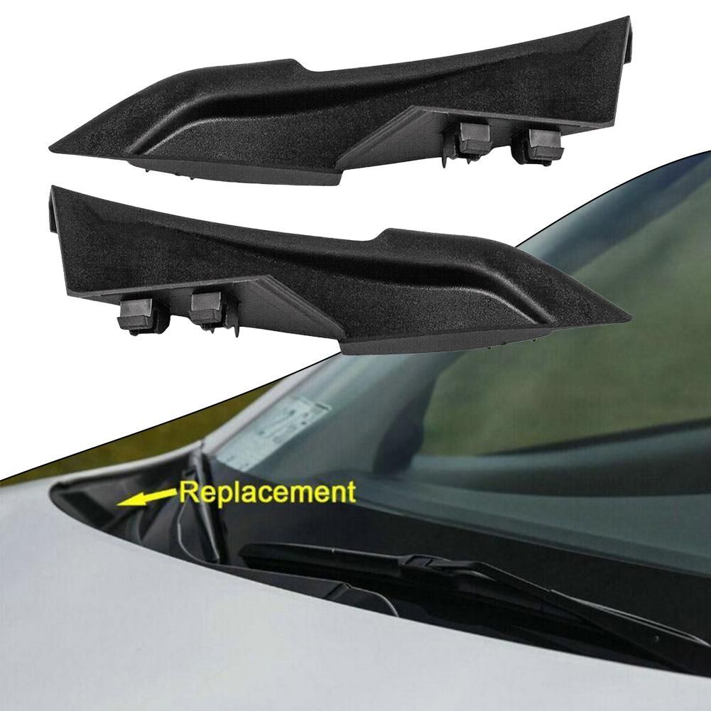 Black Matte Front Right  Left Side Cowl Cover Rain Cowl-End For Hyundai Elantra 2011-2016 86153-3X000 Auto Exterior Accesories