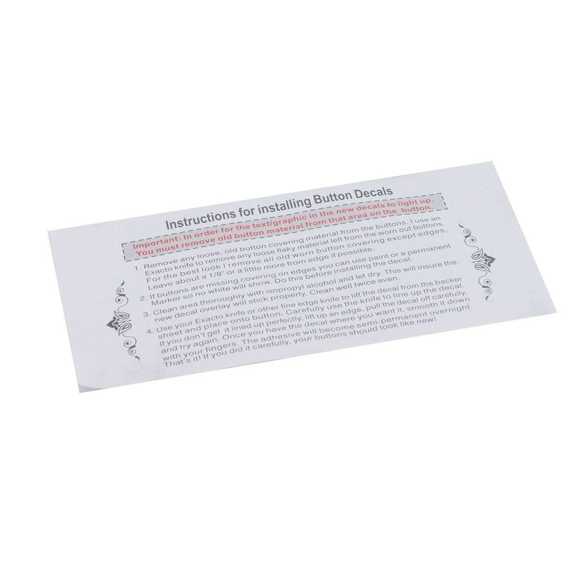 AC Dash Button Sticker Repair Kit AC Panel Decals   Radio