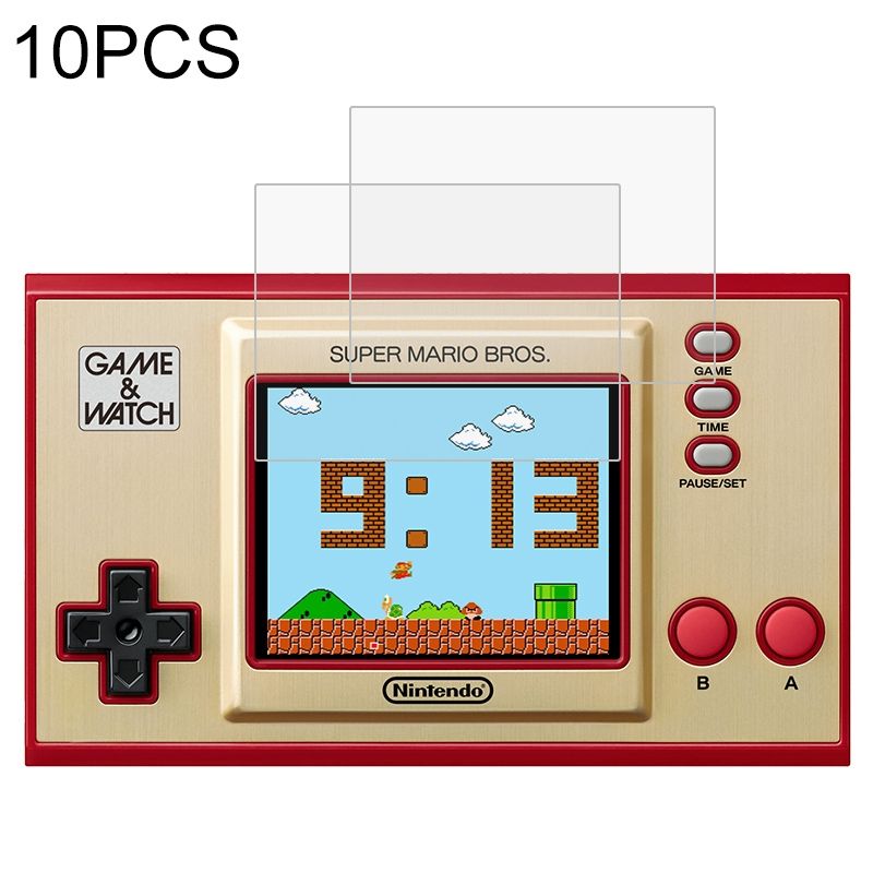 10 PCS Glass Film For Nintendo Game Watch