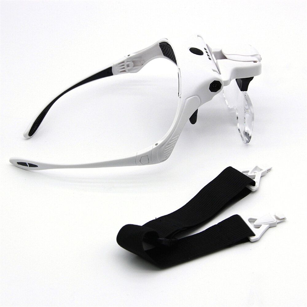 300mah Professional Magnifying Glasses With 5 Lens 1X-3.5X 4