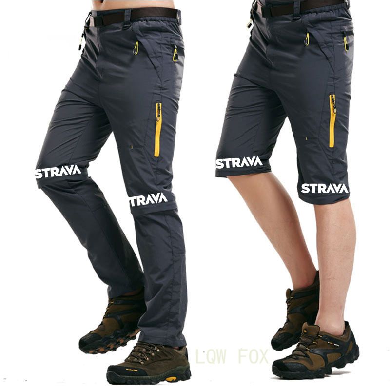 Quick Dry Removable Sweatpants Thin Riding Bike Mtb Clothing Mountain Motorcycle Cycling Shorts DkYL
