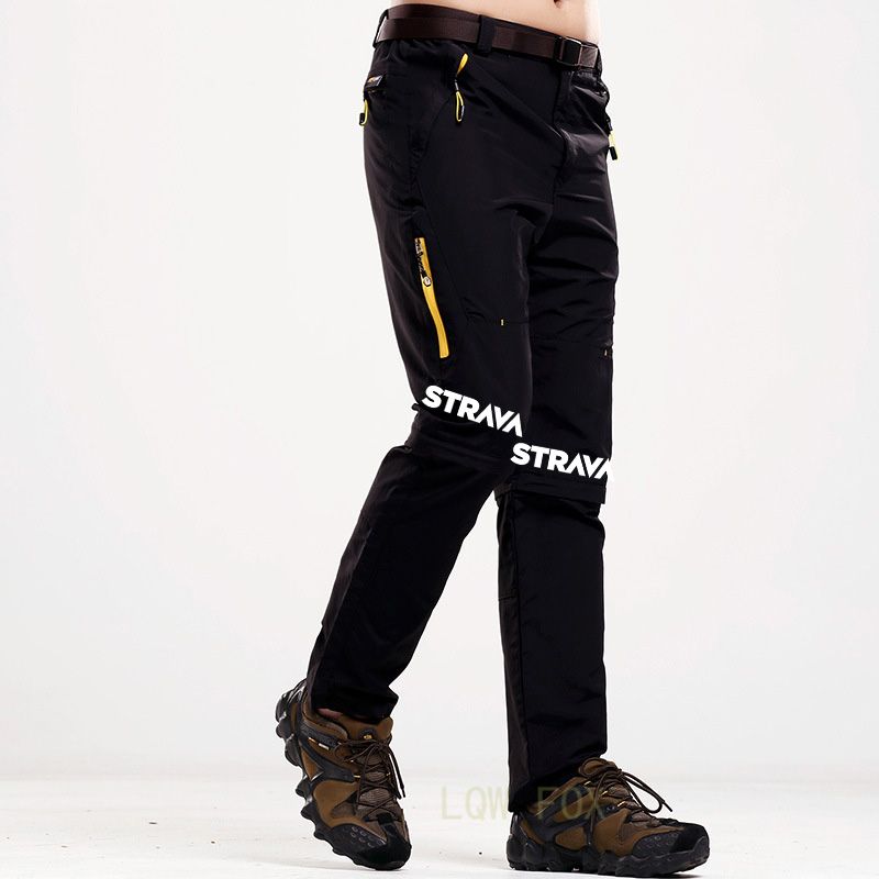 Quick Dry Removable Sweatpants Thin Riding Bike Mtb Clothing Mountain Motorcycle Cycling Shorts DkYL