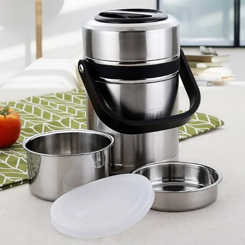 2 L- Stainless Steel Food Flask 12Hours