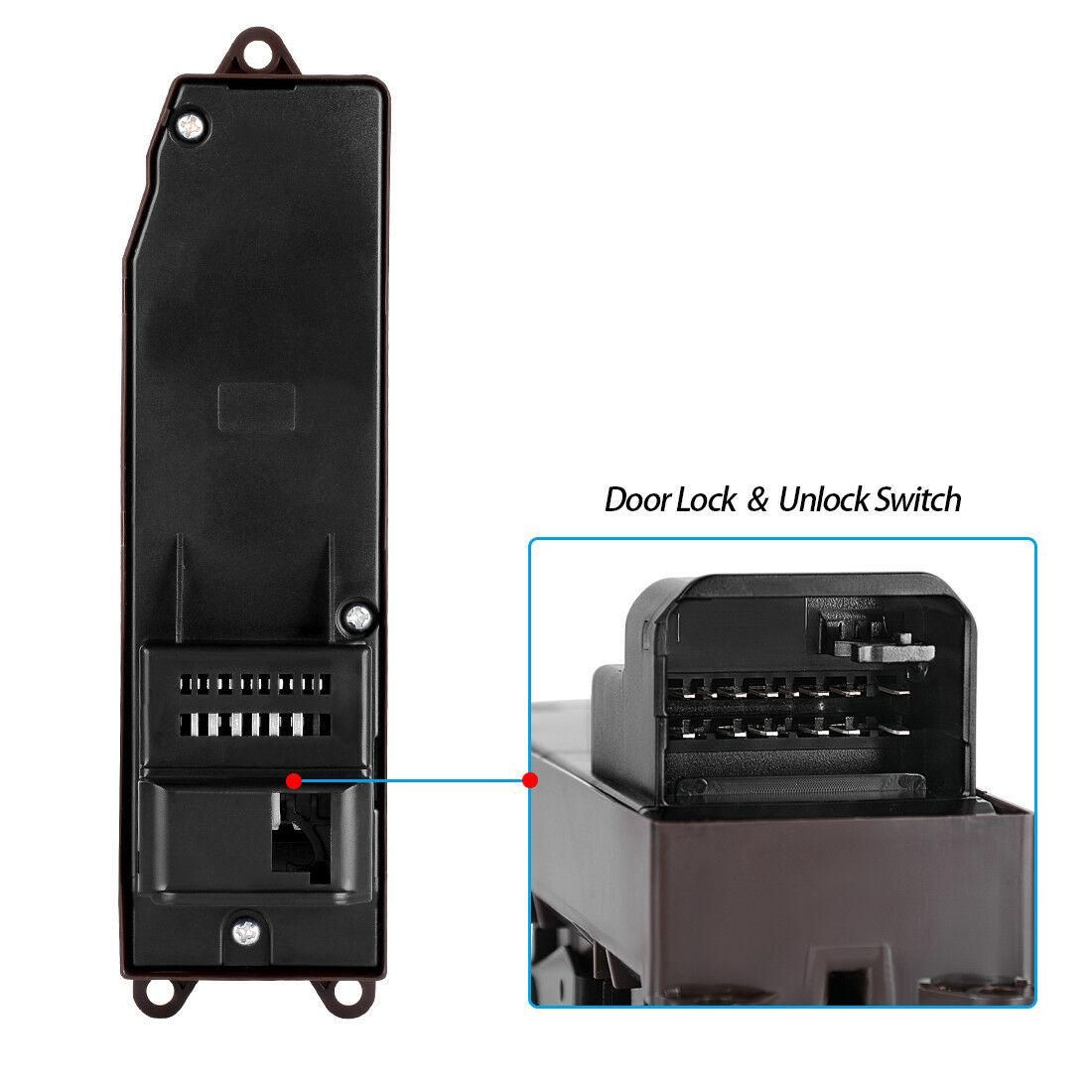 Power Window Master Switch for Toyota Corolla Camry Sienna
