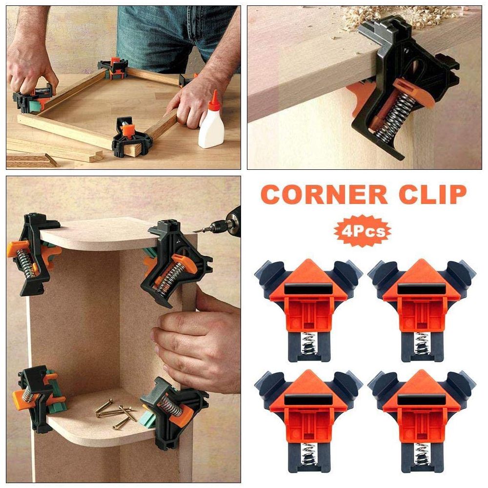Angle Clamps 4pcs Adjustable 90 Degree Clamps