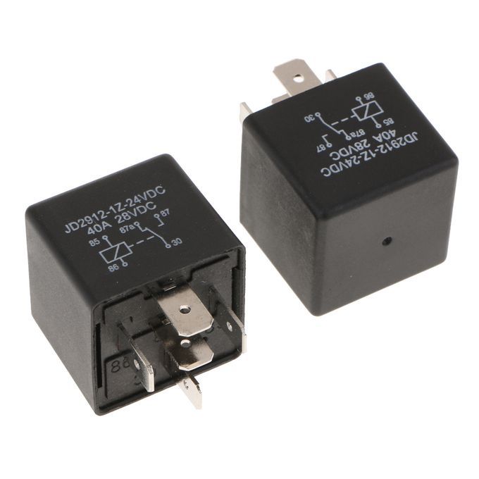 2x Universal Car Automotive Truck 24V Volt DC 40Amp AMP Relay 5Pin