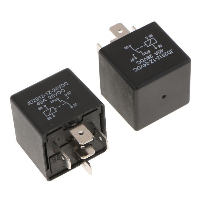 2x Universal Car Automotive Truck 24V Volt DC 40Amp AMP Relay 5Pin
