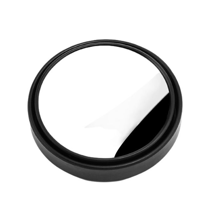 Backup Mirror Frameless Round Sideview Mirror Round-Black