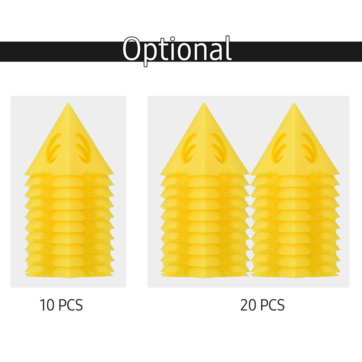 20 PCS Stackable Painting Stands Mini Cone Paint Rack Canvas Cabinet Doors Riser Support for Shutters Furniture Crafts Moldings