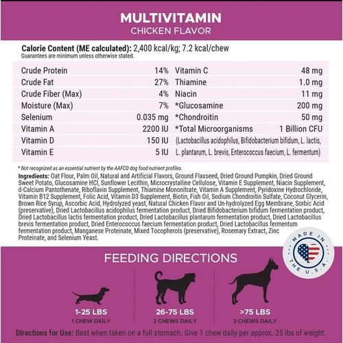 Senior Dog Health Booster 3-Pack