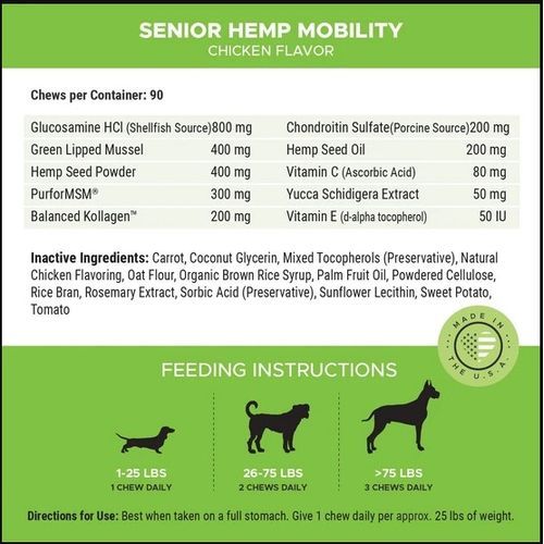 Senior Dog Health Booster 3-Pack
