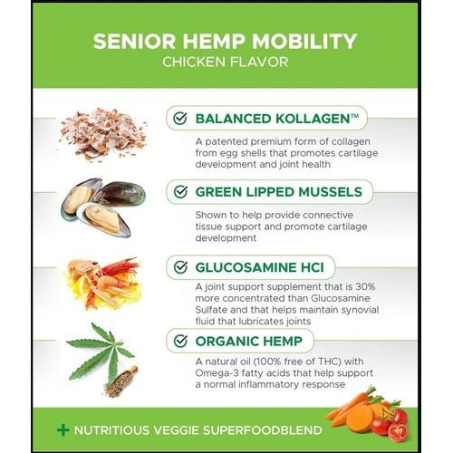 Senior Dog Health Booster 3-Pack
