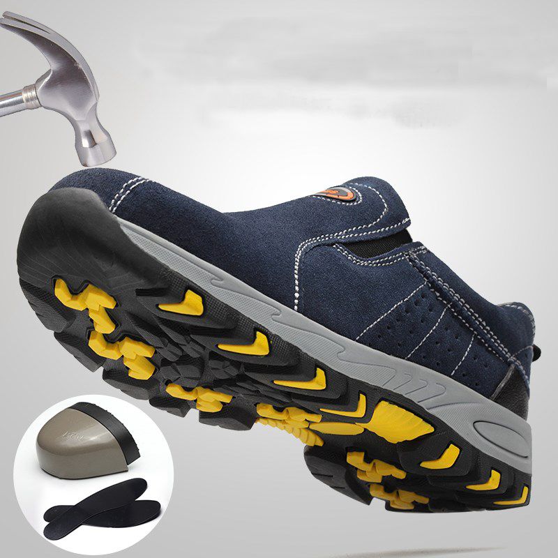 Men's Outdoor Steel Toe Work Boots Shoes Safety Shoes