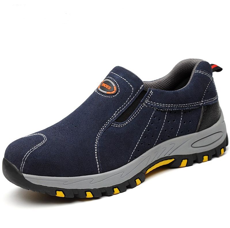 Men's Outdoor Steel Toe Work Boots Shoes Safety Shoes