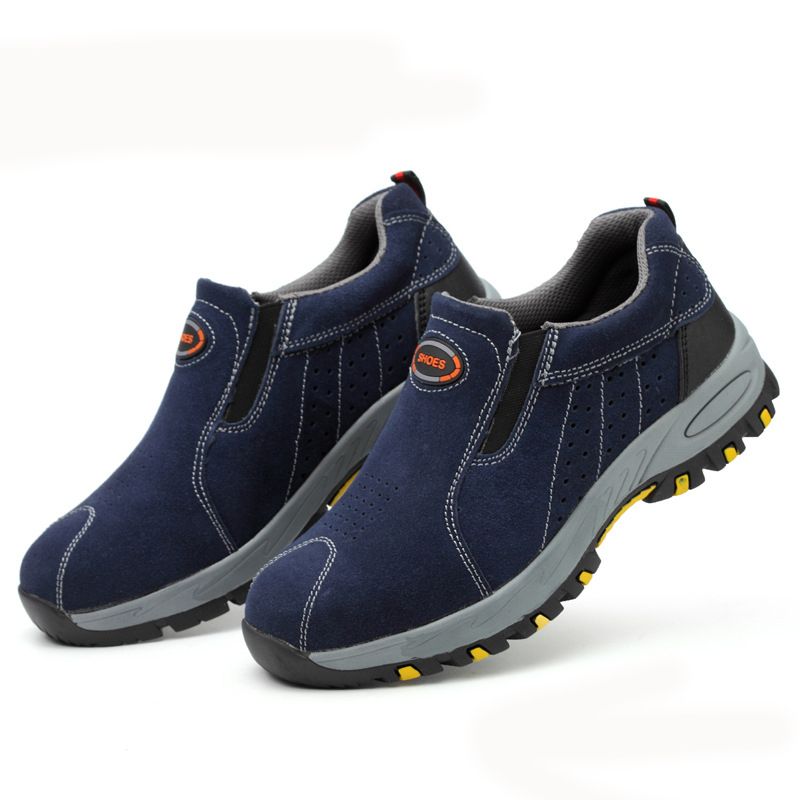 Men's Outdoor Steel Toe Work Boots Shoes Safety Shoes