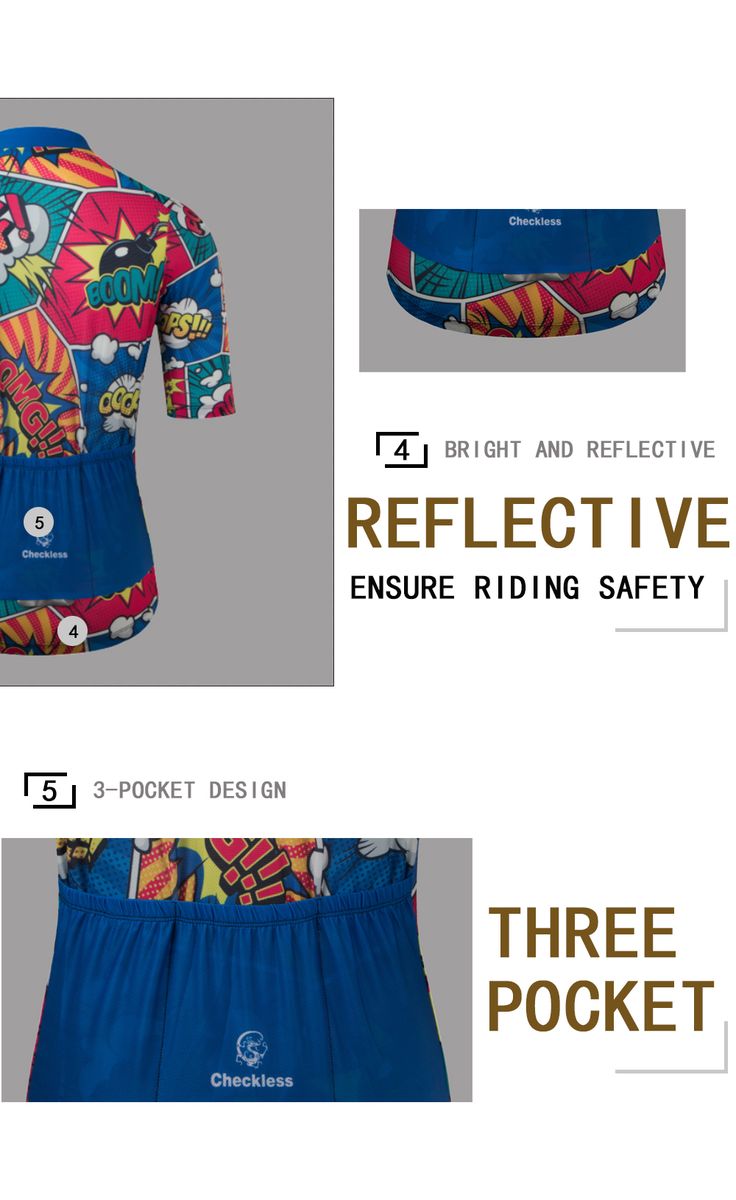 Summer Quick-drying And Breathable Public Car Short-sleeved Cycling Jersey