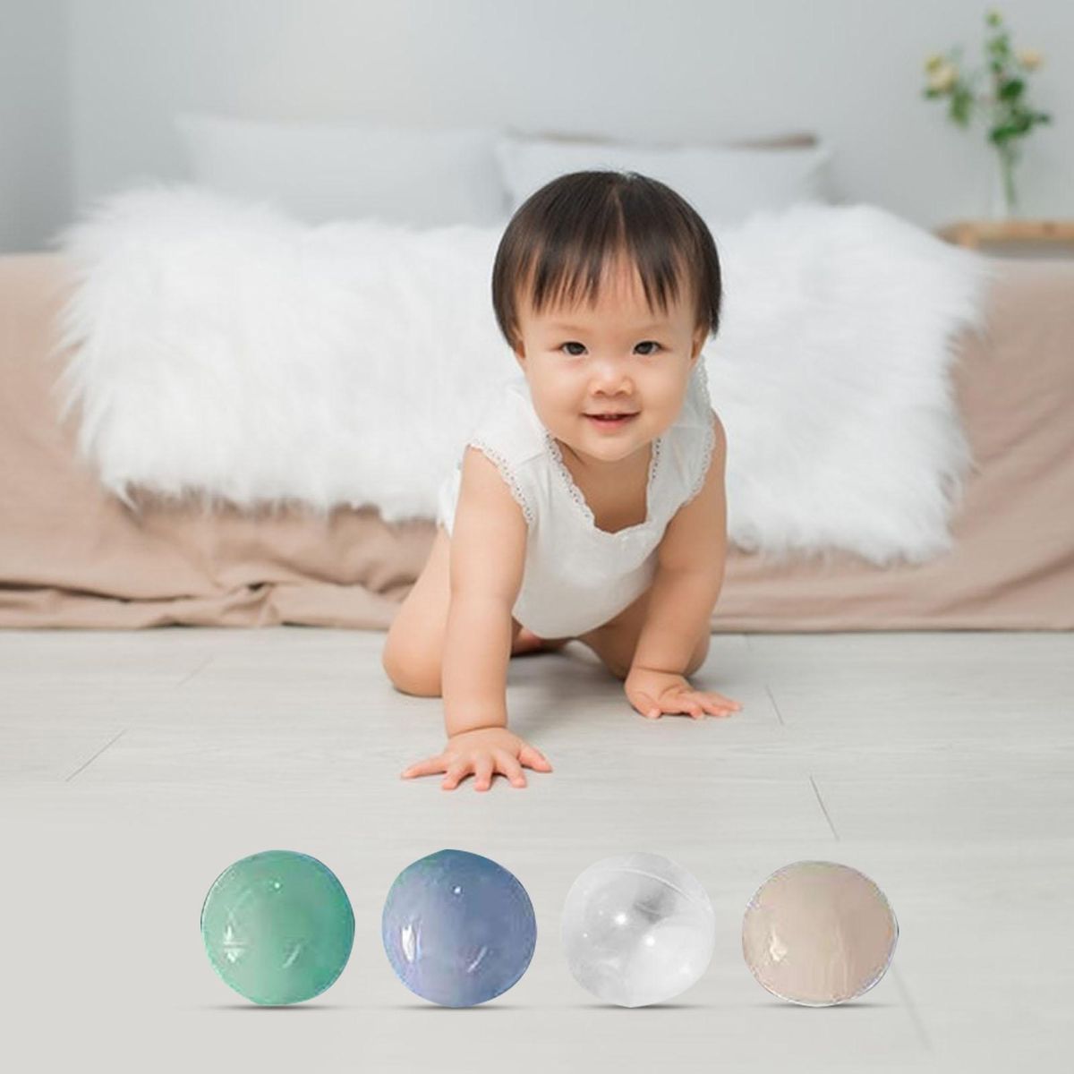 100Pcs Ball Pit Balls Macaron Color Ball Pit Balls
