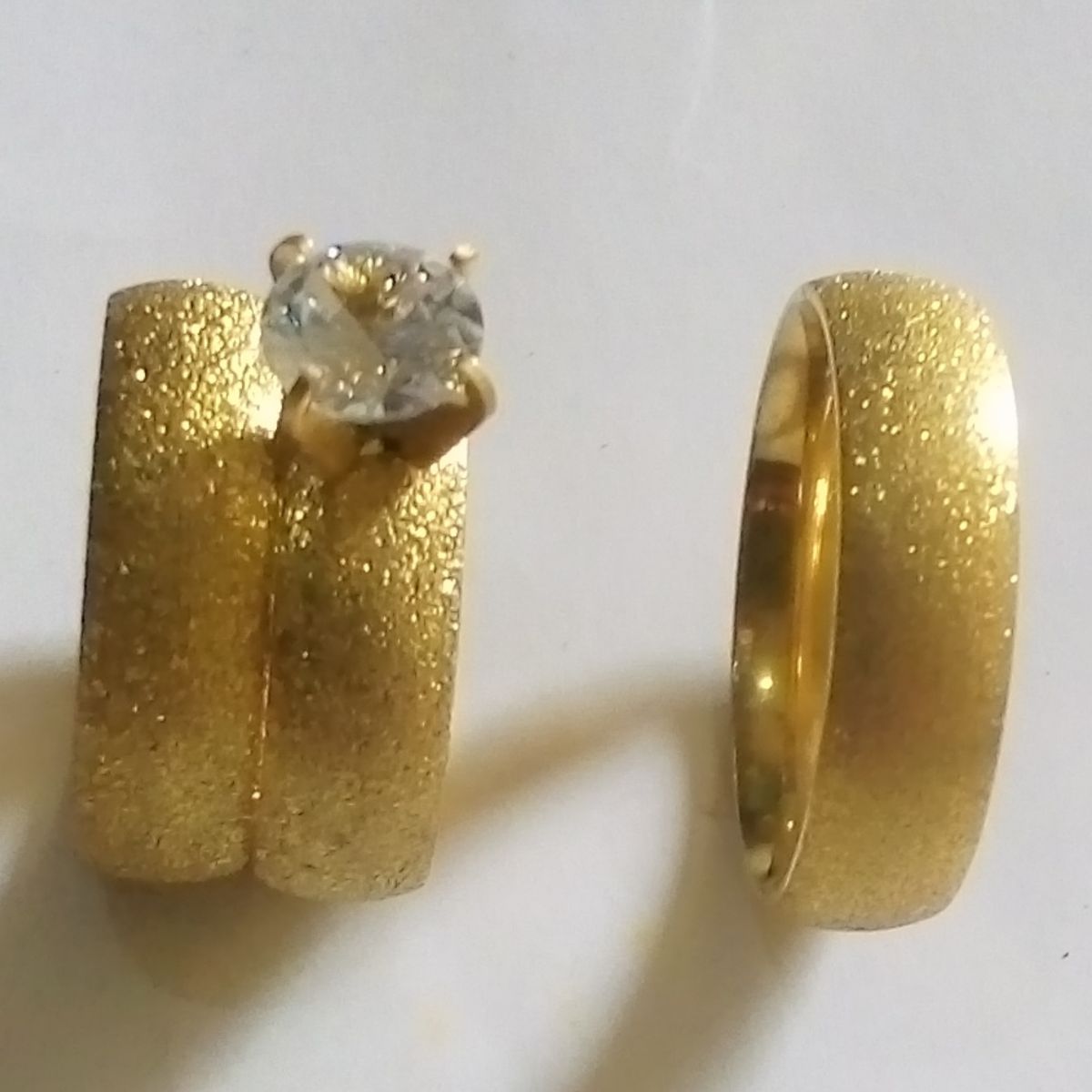 Classic Couple Wedding Promise Ring
