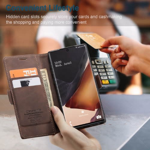Wallet Stand Magnetic Flip Case For Samsung Note 20