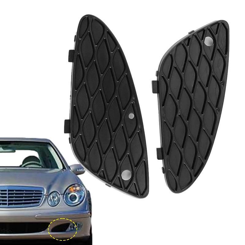 Car Front Rightper Grill Tow Hook Primed Cover 2118850353 2118850253 Fit For Mercedes-Benz E-ClW211 E320 E350 E500