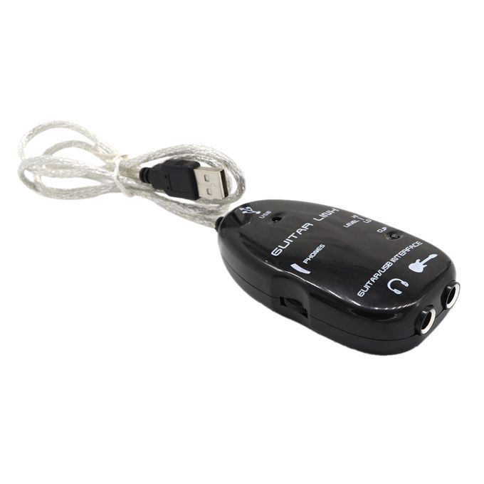 Guitar USB Interface Link Cable Adapter To PC  Audio Recording