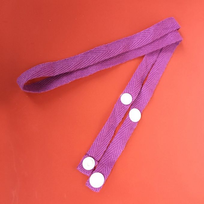 Rope Extension Belt Ear Prote Tion Belt Hanging Ne K Windproof Anti-drop-purple