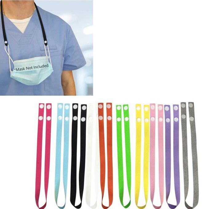 Rope Extension Belt Ear Prote Tion Belt Hanging Ne K Windproof Anti-drop-purple