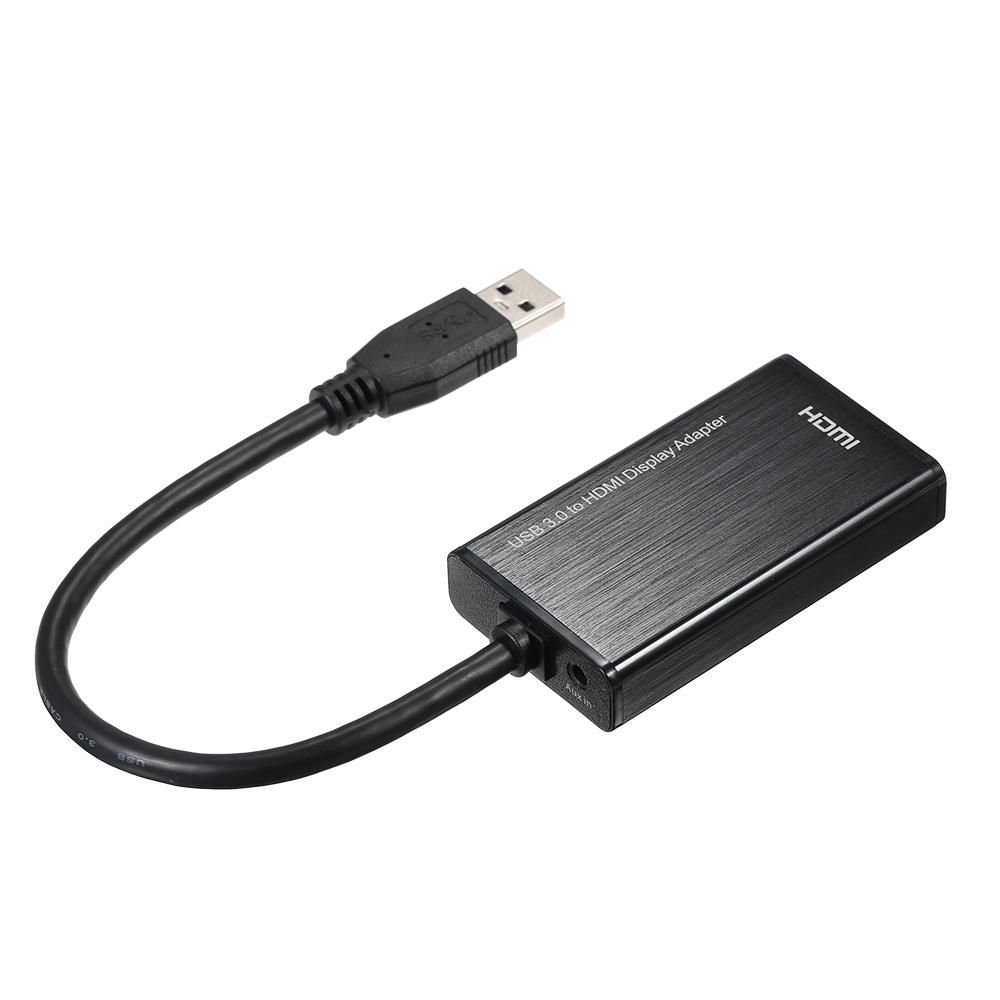 USB3.0 to HD Adapter Converter 1920*1080 Resolution Connect PC Laptop to TV Projector Monitor Wide Compatibility