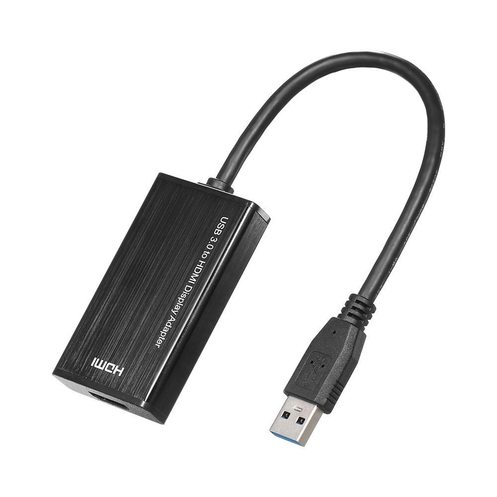 USB3.0 to HD Adapter Converter 1920*1080 Resolution Connect PC Laptop to TV Projector Monitor Wide Compatibility