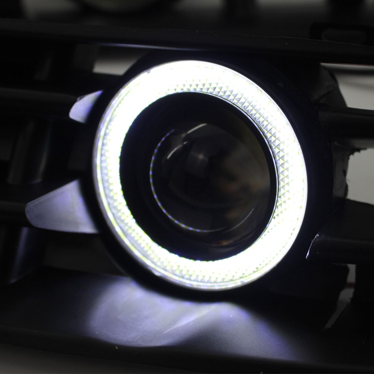 Fog Light LED Front Bumper Grille DRL Lamp Part Replacement