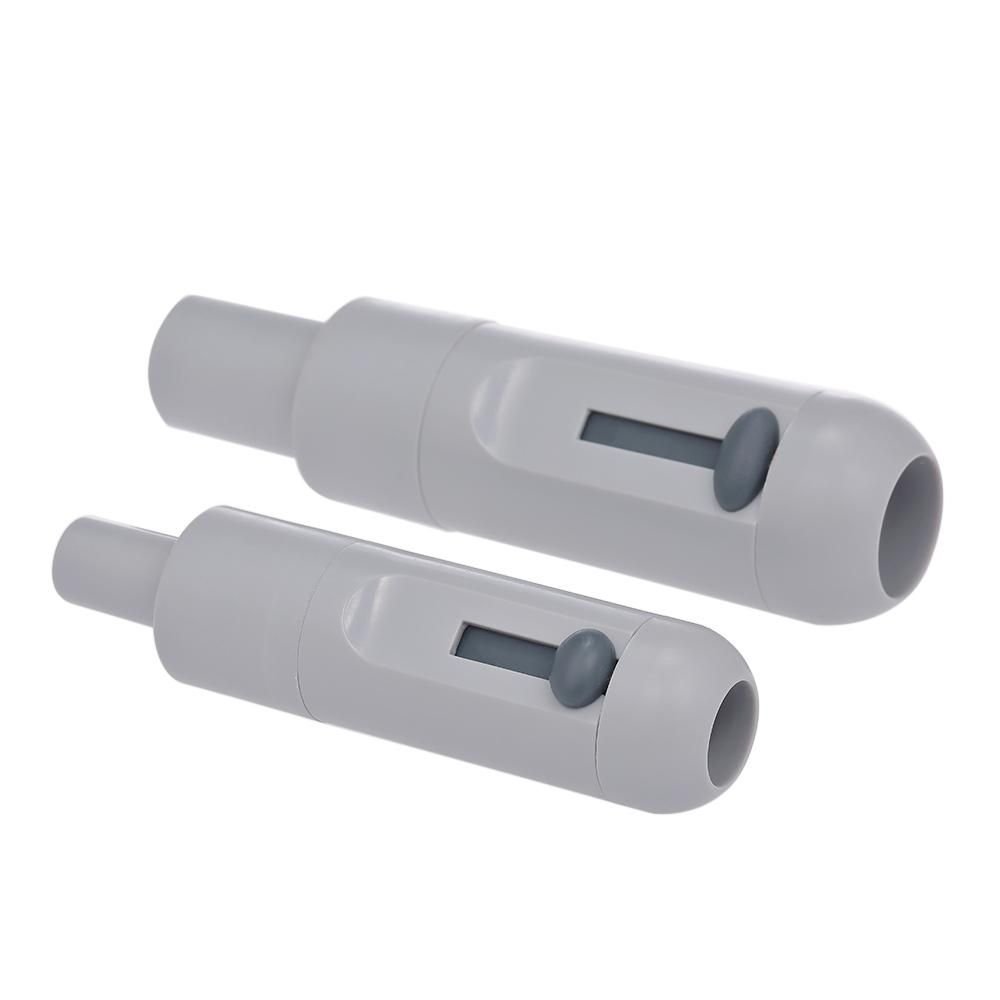 2pcs Plastic Universal Saliva Swivel Sucker Suction Handle With Adjustable Valve Strong Weak Suction Autoclavable Dental Instruments
