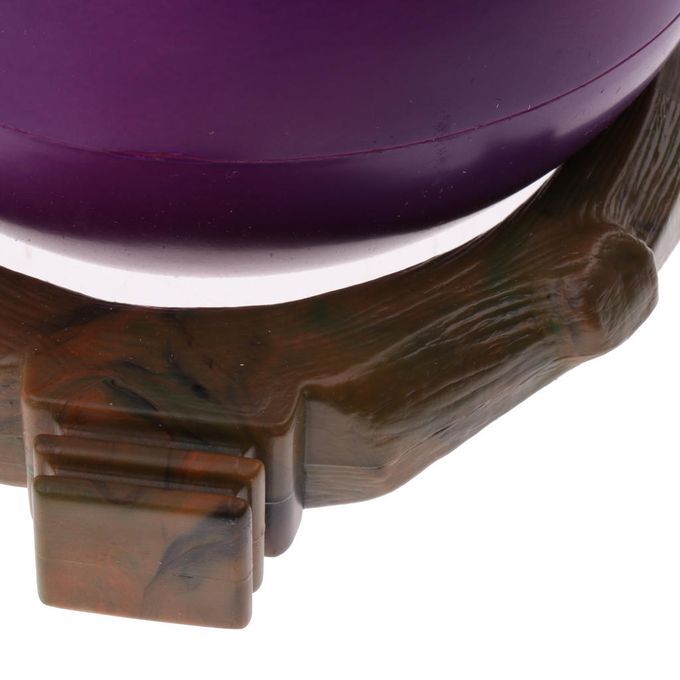 Fruit-Shaped Bird Feeder Food Water Feeding Drinker Parrot Eggplant